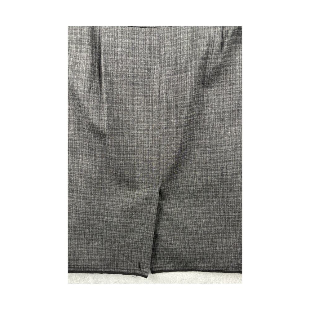Elie Tahari Gray Plaid Pencil Skirt – No Size Tag (Approx. Women’s Medium) - Picture 7 of 8